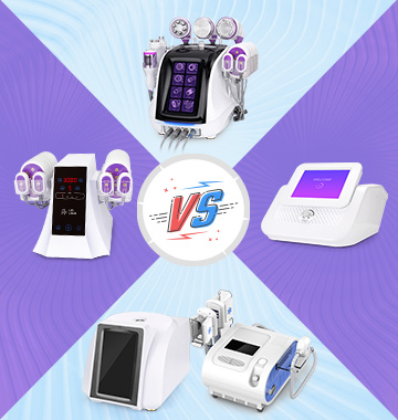 Comparison of slimming machines